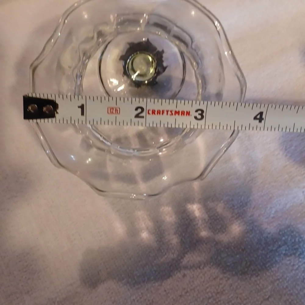 Elegant Clear Glass Votive Cup Candle Holder